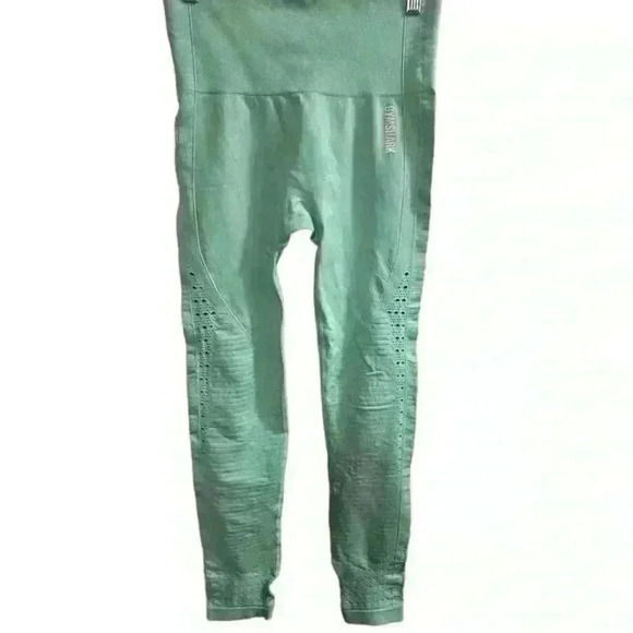 Gymshark Women's Seamless Leggings Size S Neo-Mint Activewear - Picture 5 of 12